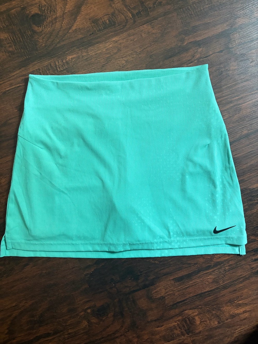 Nike teal tennis skirt